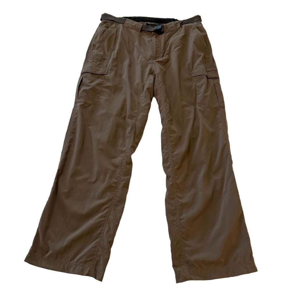 ExOfficio Men's Nylon Cargo Hiking Pants Size 34 Brown